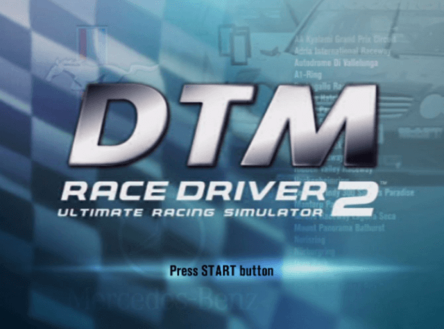 DTM Race Driver 2 screenshot 3 for Playstation 2
